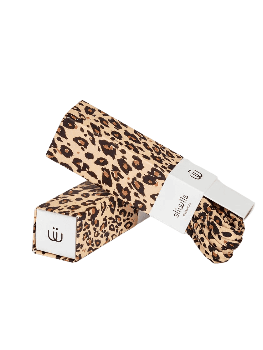 Leopard shoelaces discount