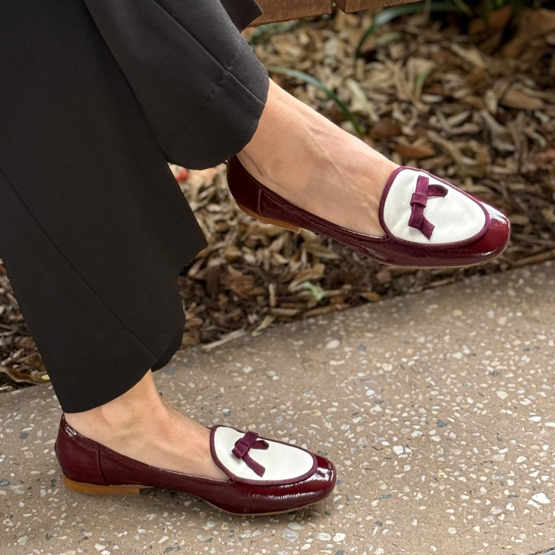 Loafers Red Flat Shoes Outfit Ideas 149 VERSA Barefoot Loafers Beige