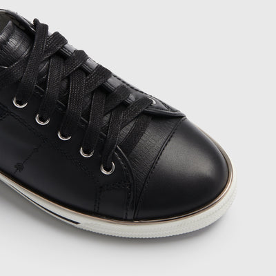 Black Womens Sneaker With White Sole 