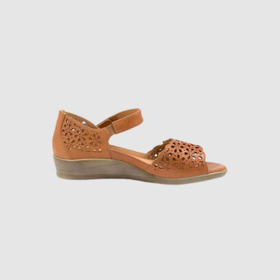 ziera tan sandal with arch support