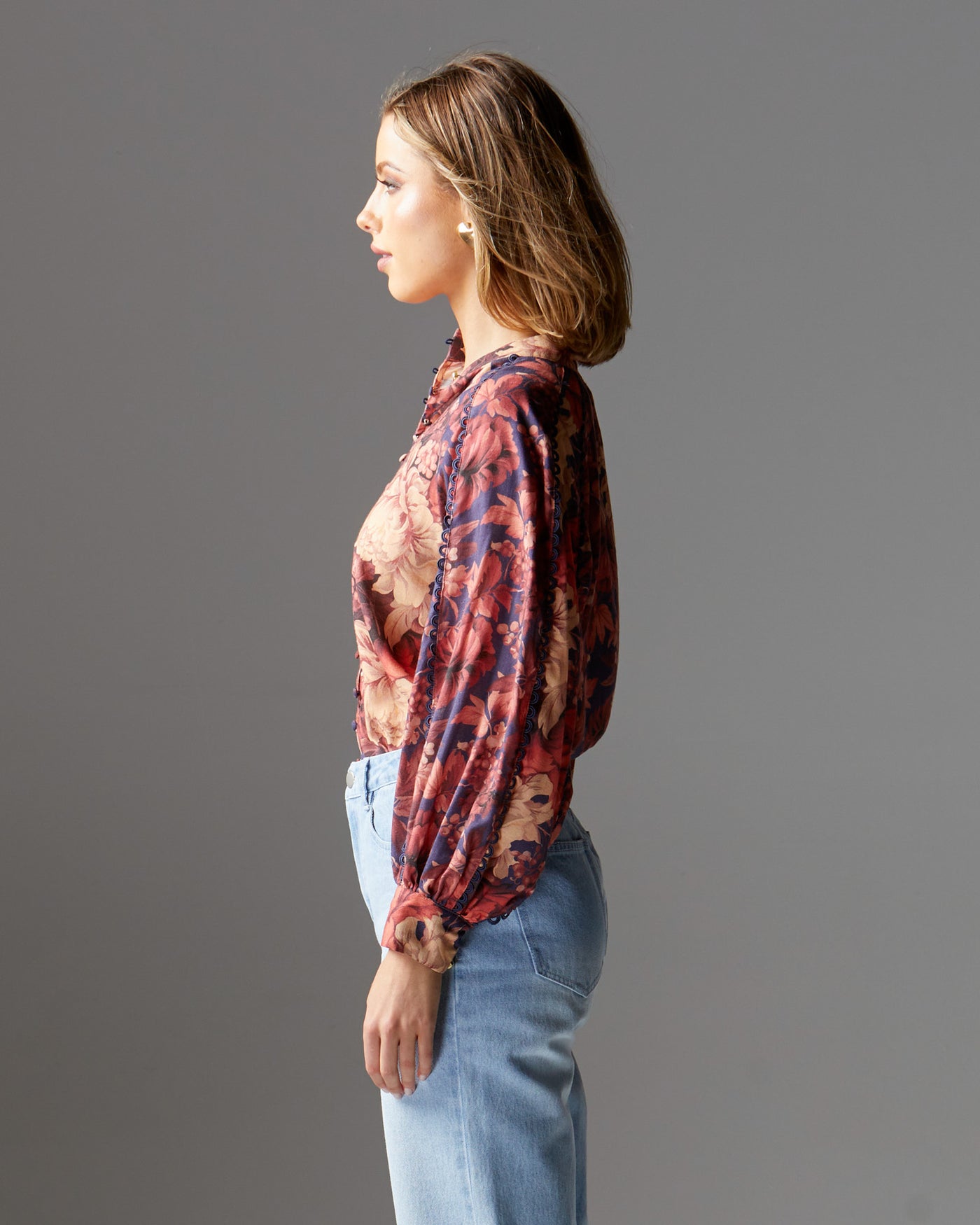 fate and becker floral top