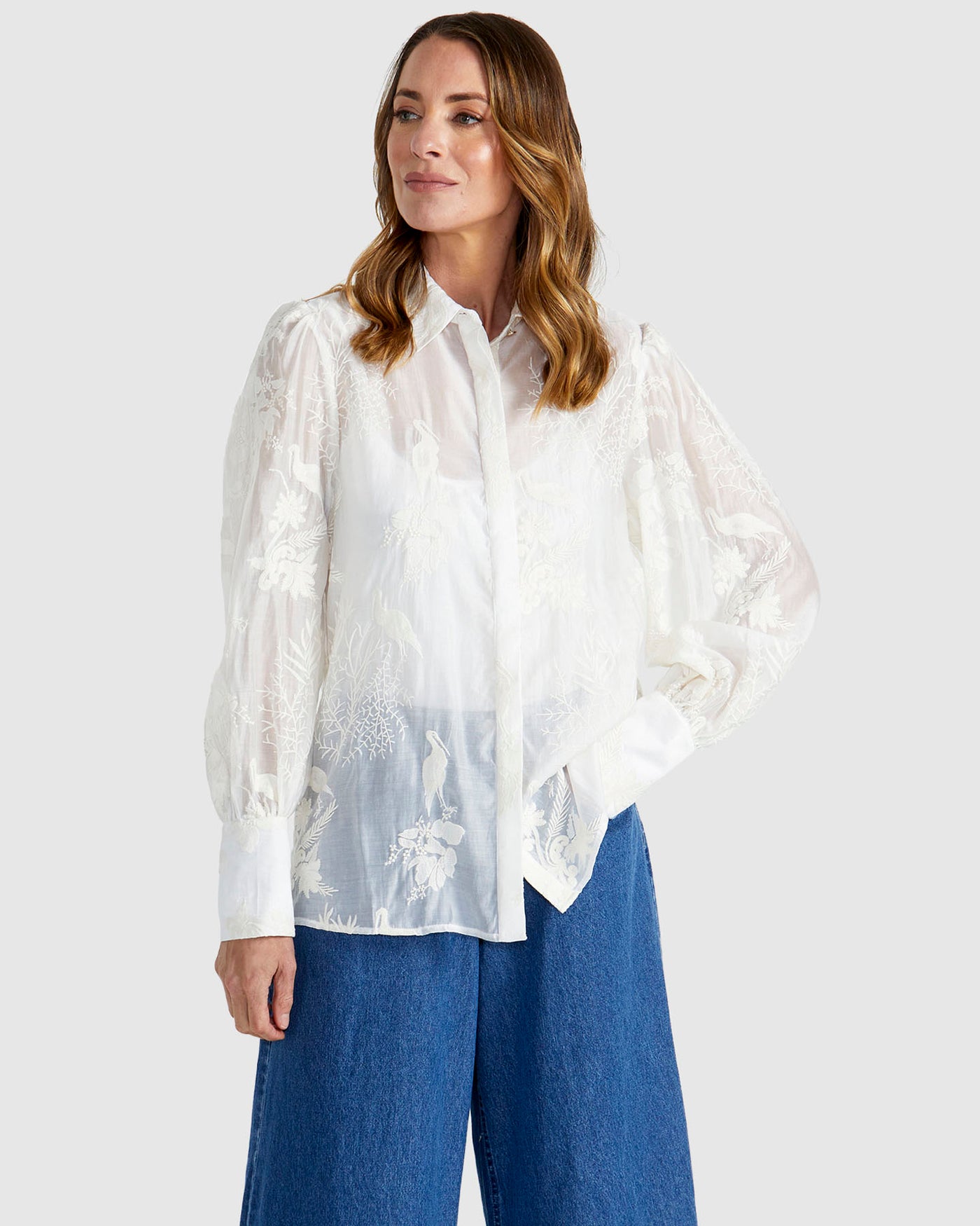 Fate+Becker Aurora Shirt - White