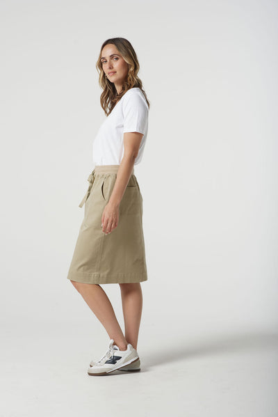 Goondiwindi Cotton V Neck Tee - White