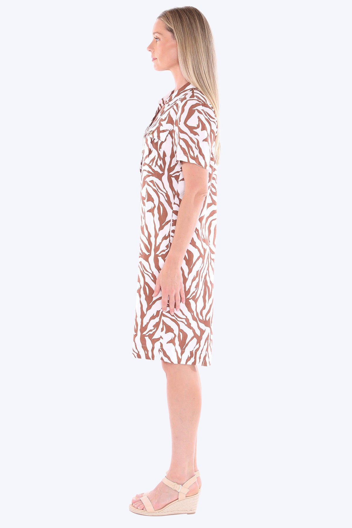 Jump Zebra Mono Dress 596J5165A - Multi