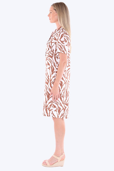 Jump Zebra Mono Dress 596J5165A - Multi