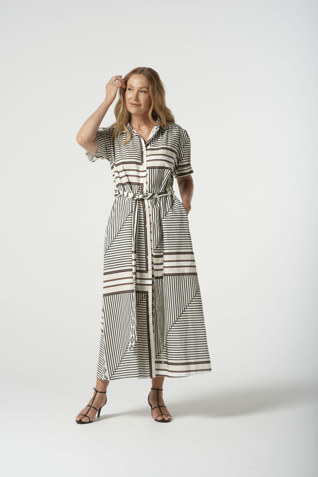 Goondiwindi Cotton Shirt Dress - Large Square