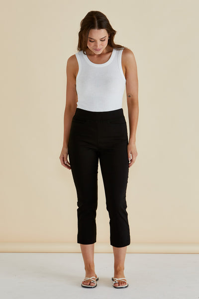 Betty Basics Francis Rib Tank - White