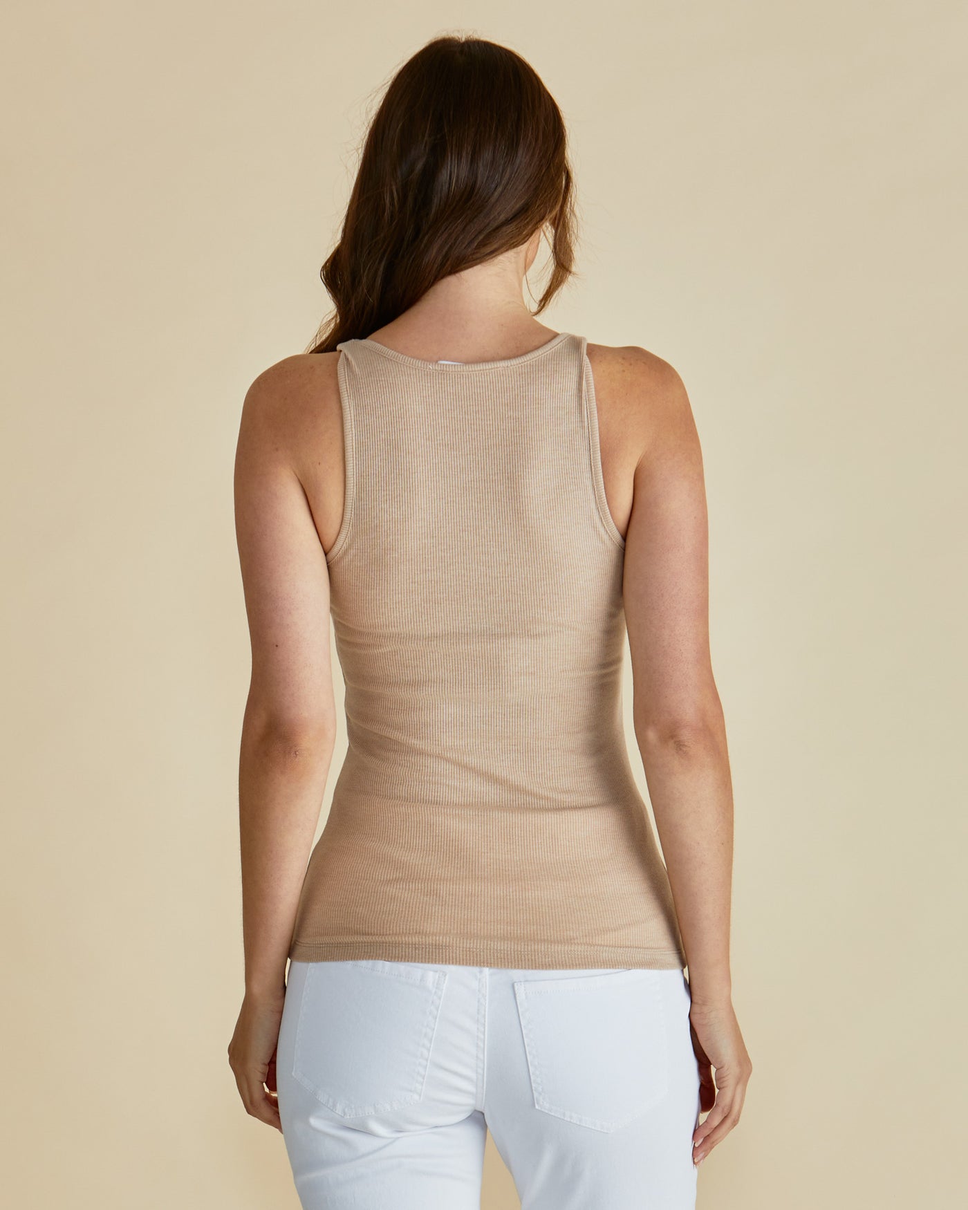 Betty Basics BB5065 Tiana Tank - Beige