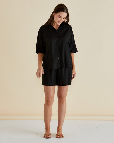 Betty Basics Lynwood Shirt - Black