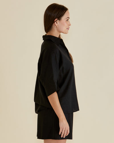Betty Basics Lynwood Shirt - Black