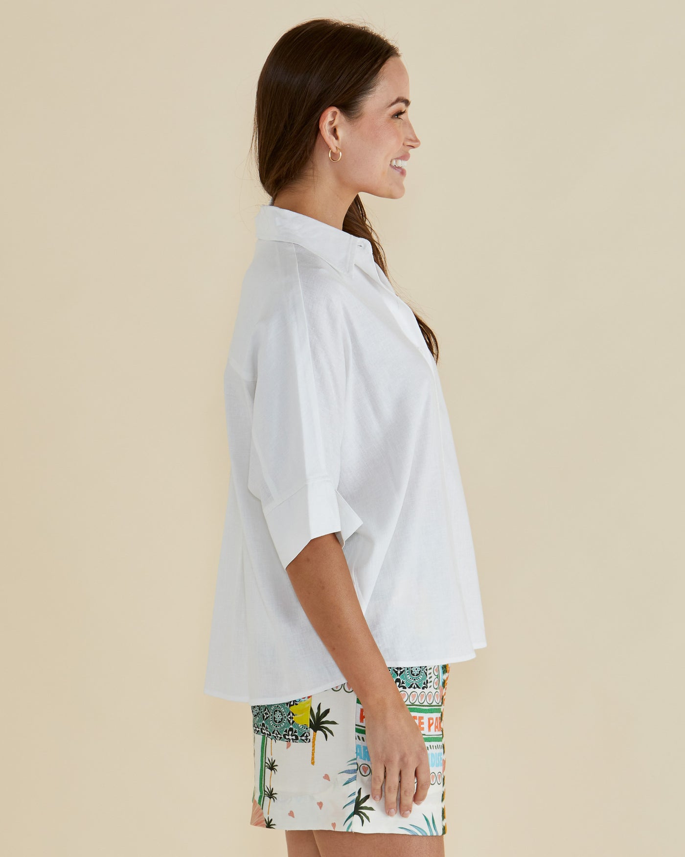 Betty Basics Lynwood Shirt - White