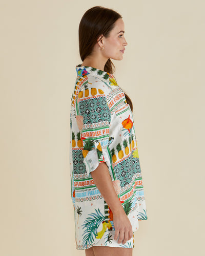 Betty Basics Mills Shirt - Paradise Print Multi