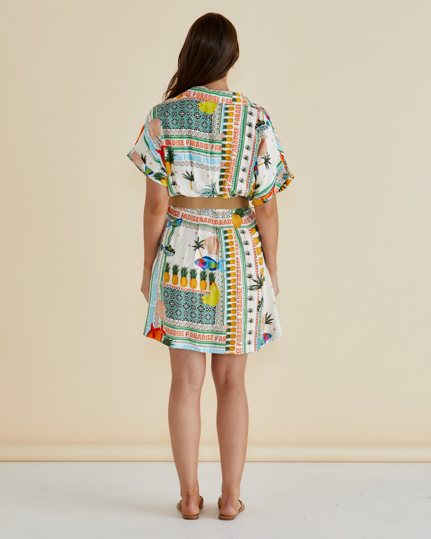 Betty Basics Archer Dress - Paradise Print Multi