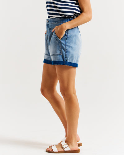 Betty Basics Eddie Short - Azure