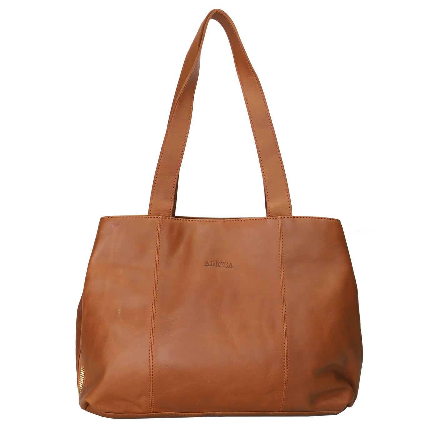 Tan leather handbags