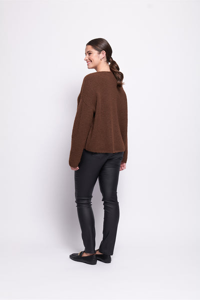 Foil Sweater Half - Cedar