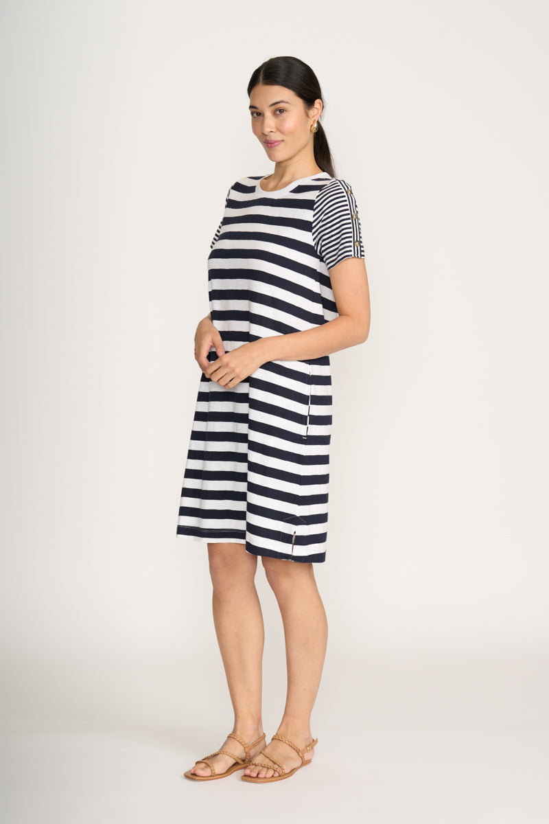 Foil 8180 Worth The Hype Dress - Stripe Mix