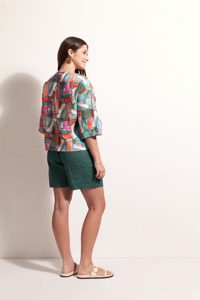 Foil 8288 Pull Together Shorts - Thyme