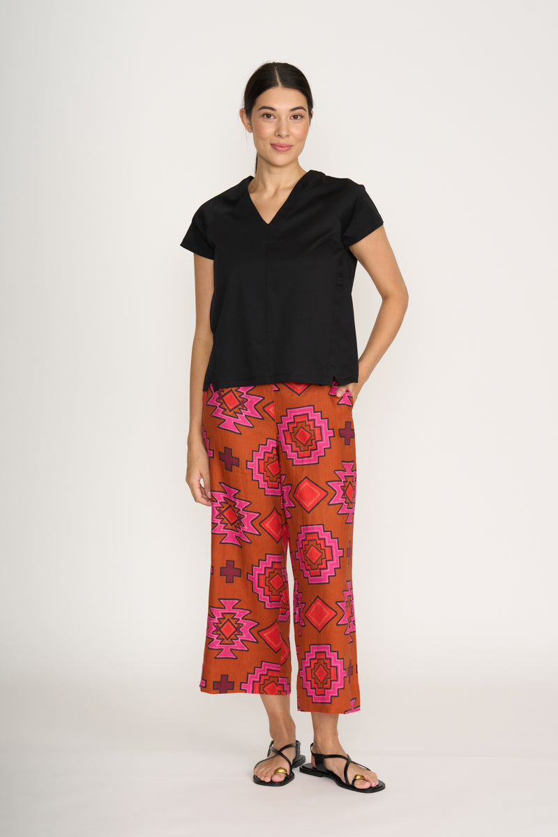 Foil 8304 Under Control Top - Black