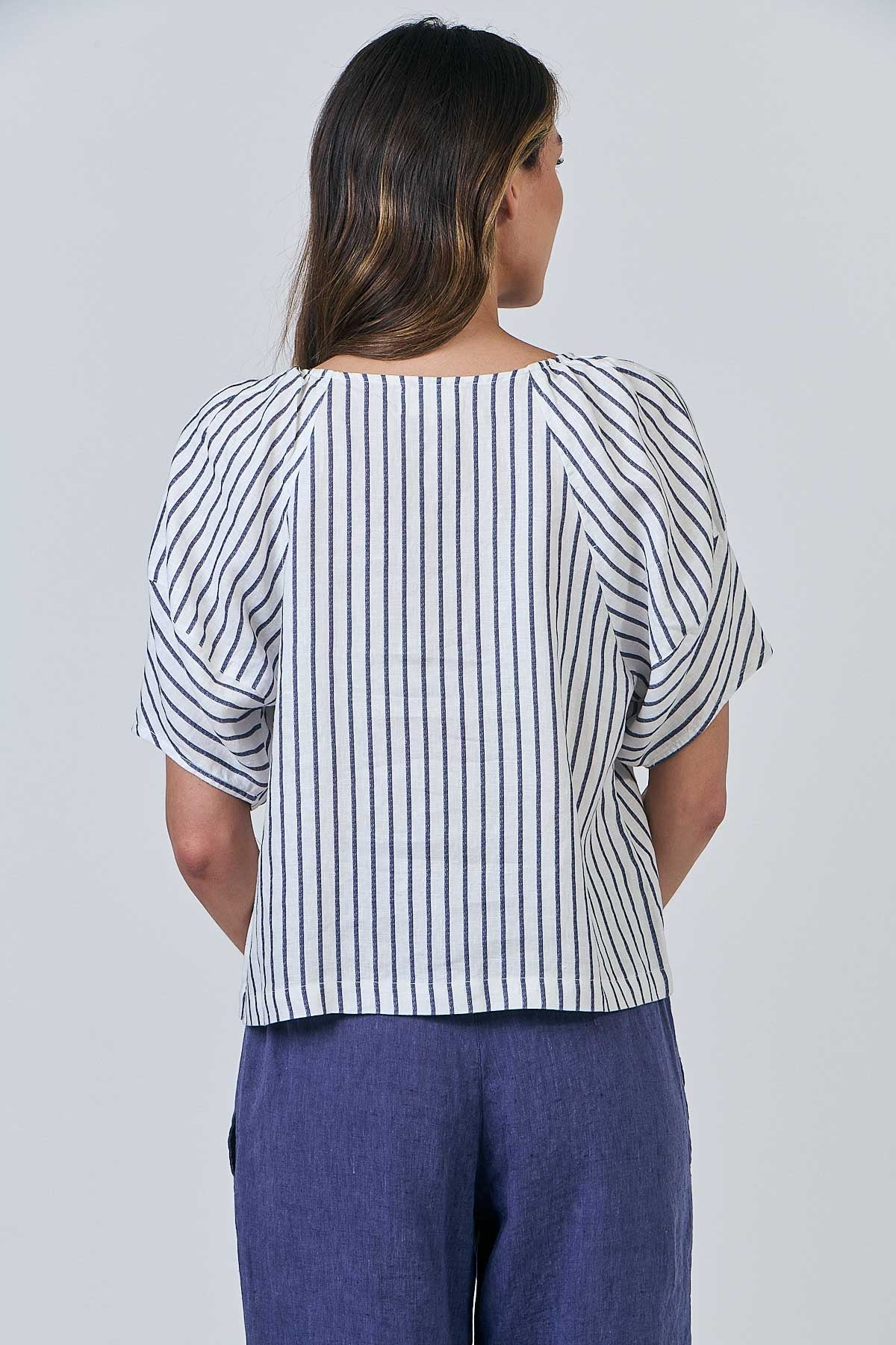 Naturals by O & J GA589 - Blueberry Stripe