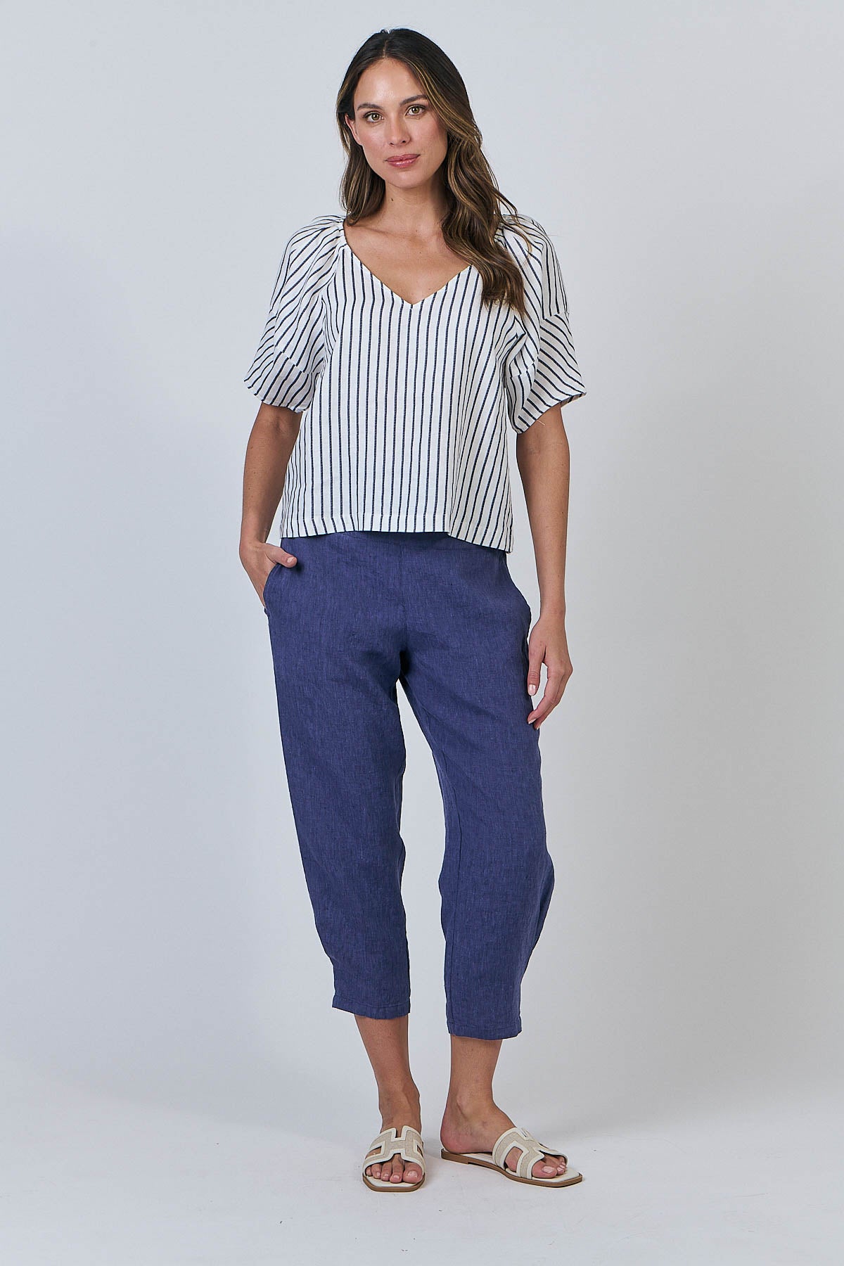 Naturals by O & J GA589 - Blueberry Stripe