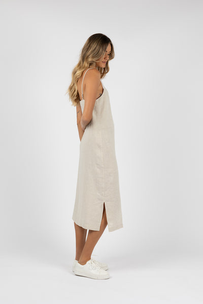 Humidity Amalia Dress - Natural