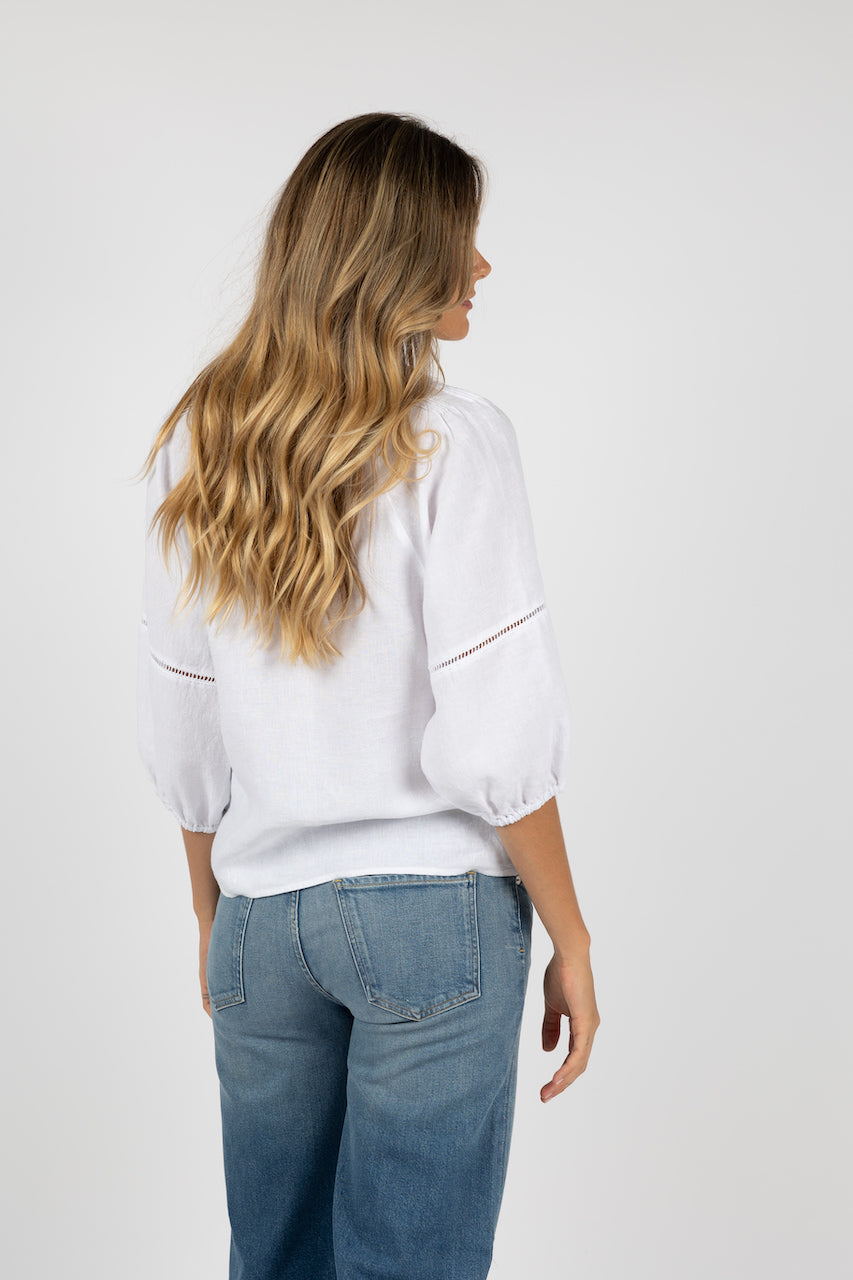 Humidity Ambrosia Blouse - White