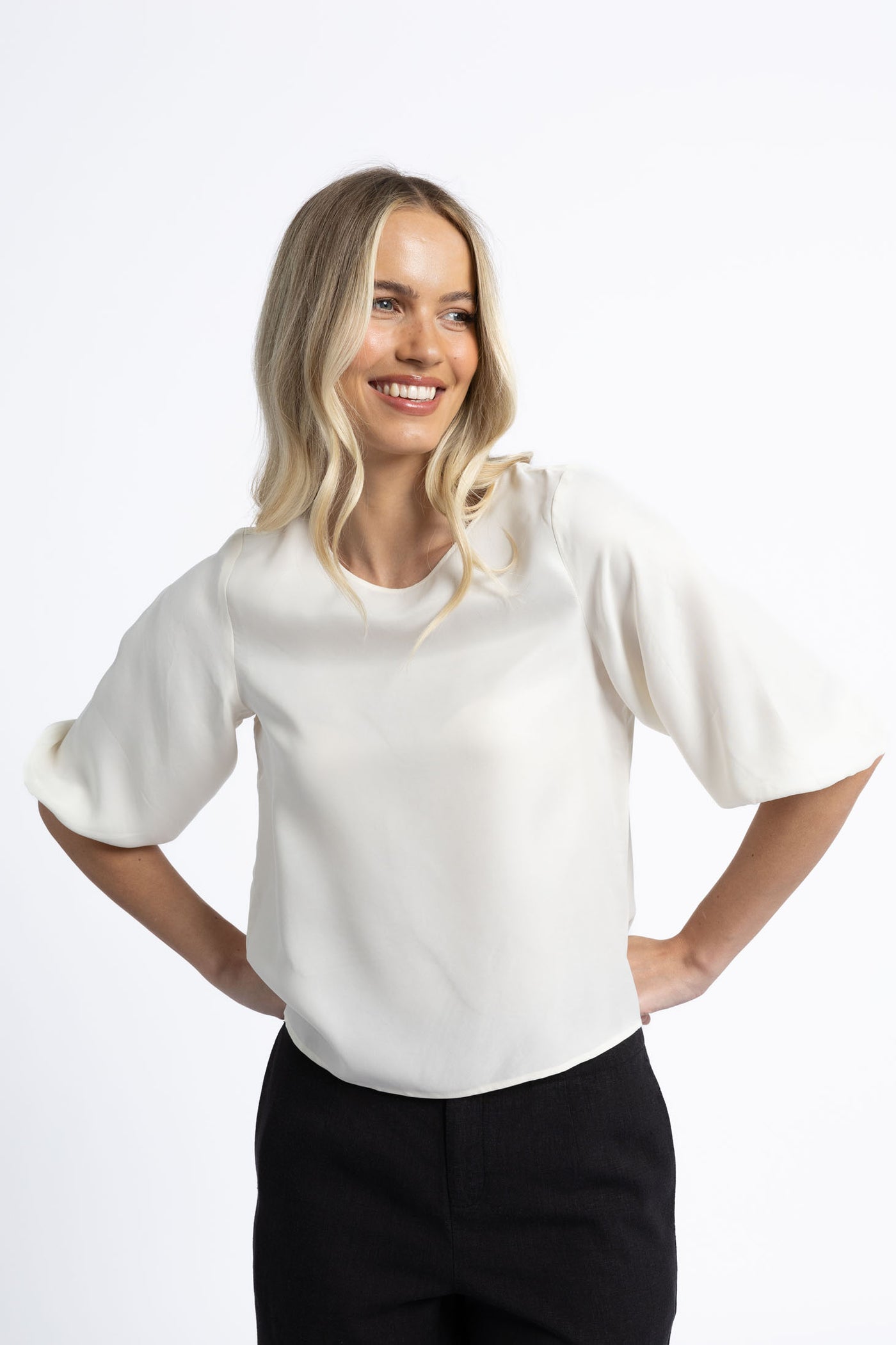 Humidity Ivy Blouse - Ivory