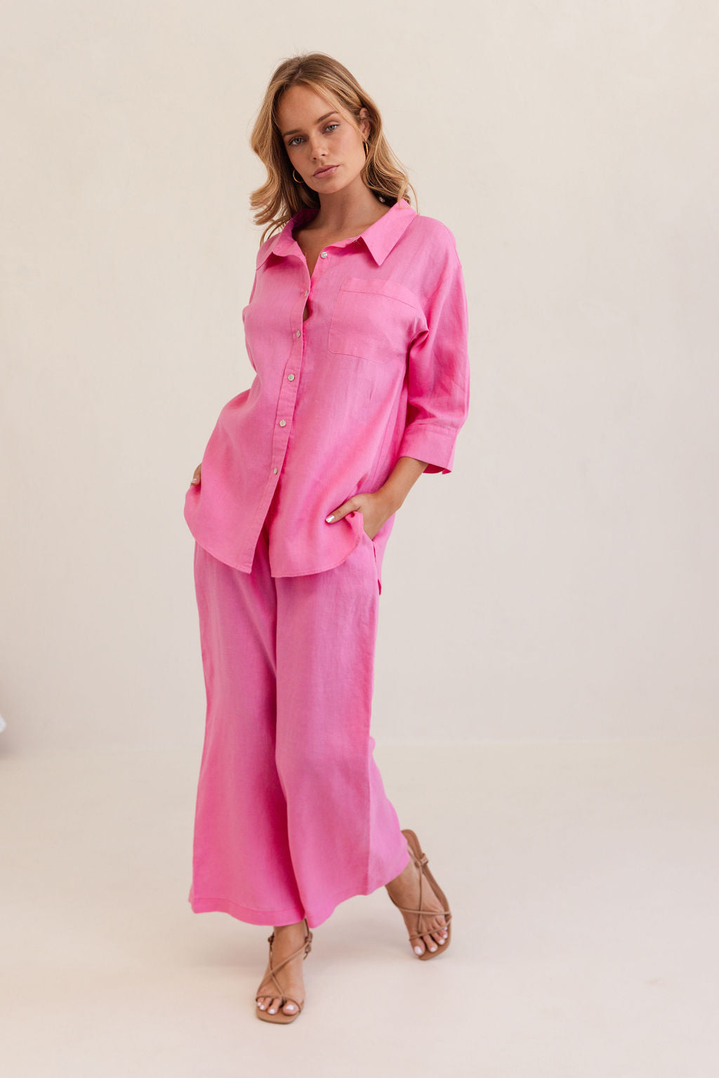 Kaleido K100P Elbow Sleeve Shirt - Pink
