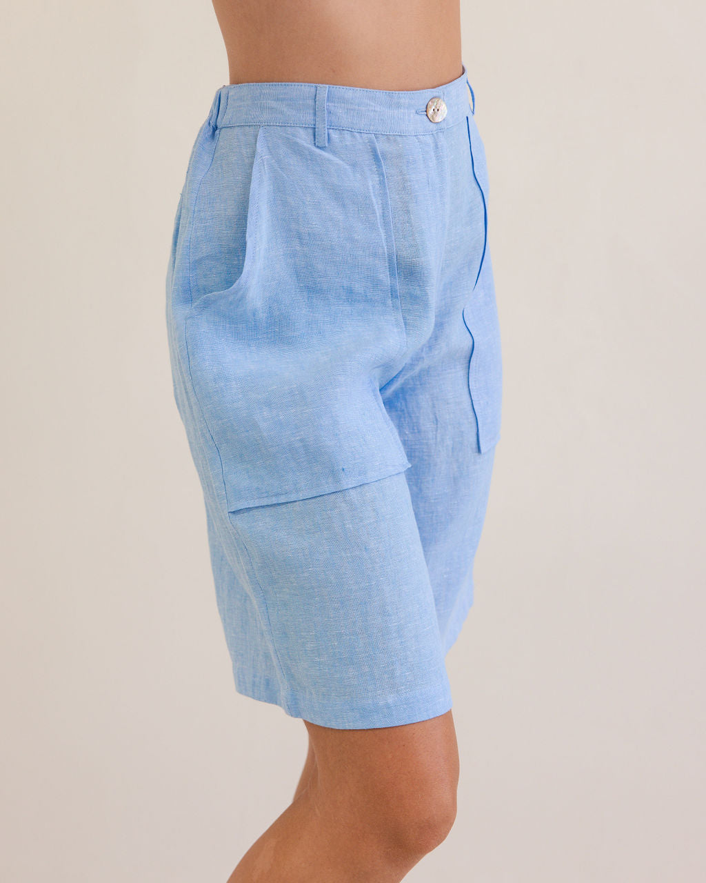 Kaleido 106C 2 Pkt Midi Short - Chambray