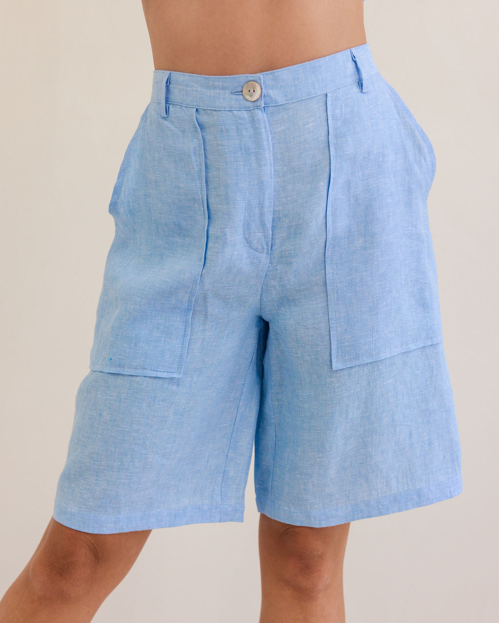 Kaleido 106C 2 Pkt Midi Short - Chambray