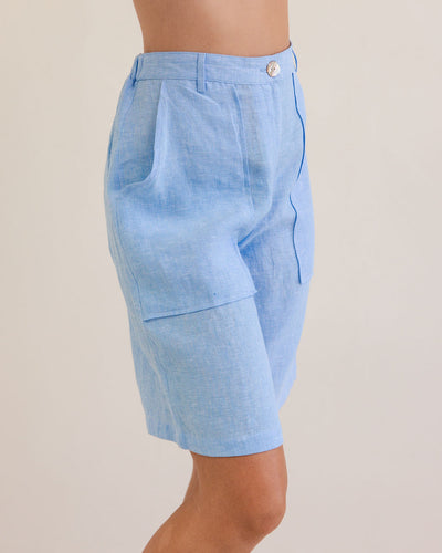 Kaleido 106C 2 Pkt Midi Short - Chambray
