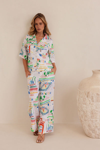 Kaleido K78 Wide Leg Pant - Marrakesh