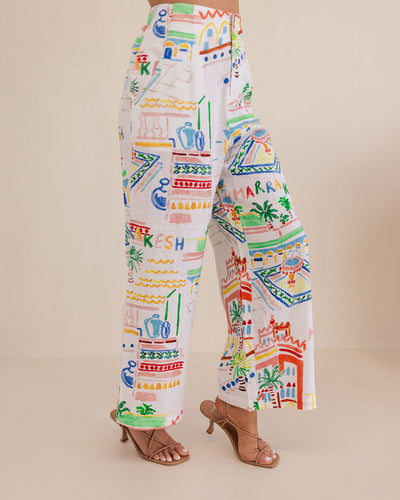 Kaleido K78 Wide Leg Pant - Marrakesh