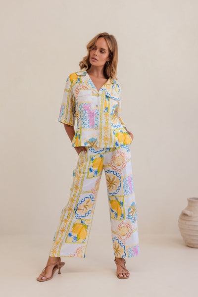 Kaleido K81 Safari Shirt - Amalfi Dreams