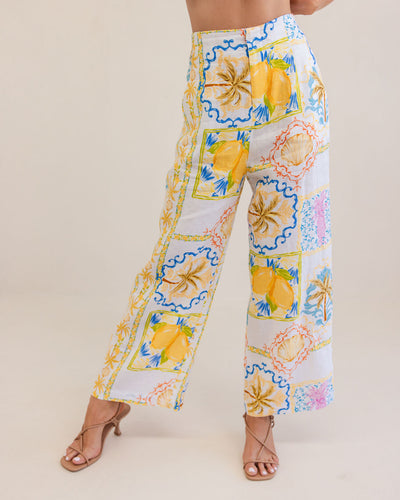 Kaleido K87 Wide Leg Pant - Amalfi Dreams