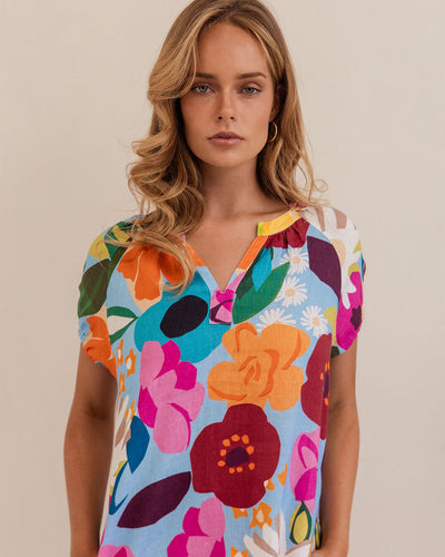 Kaleido K91 SS Dress - Bloom Burst