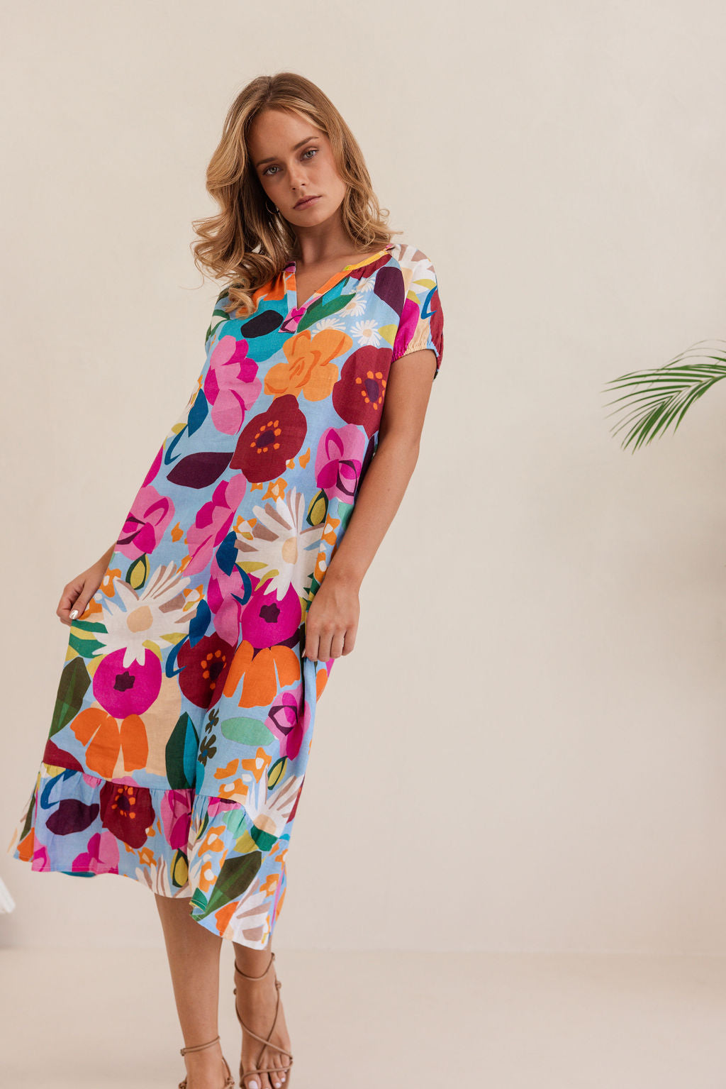 Kaleido K91 SS Dress - Bloom Burst