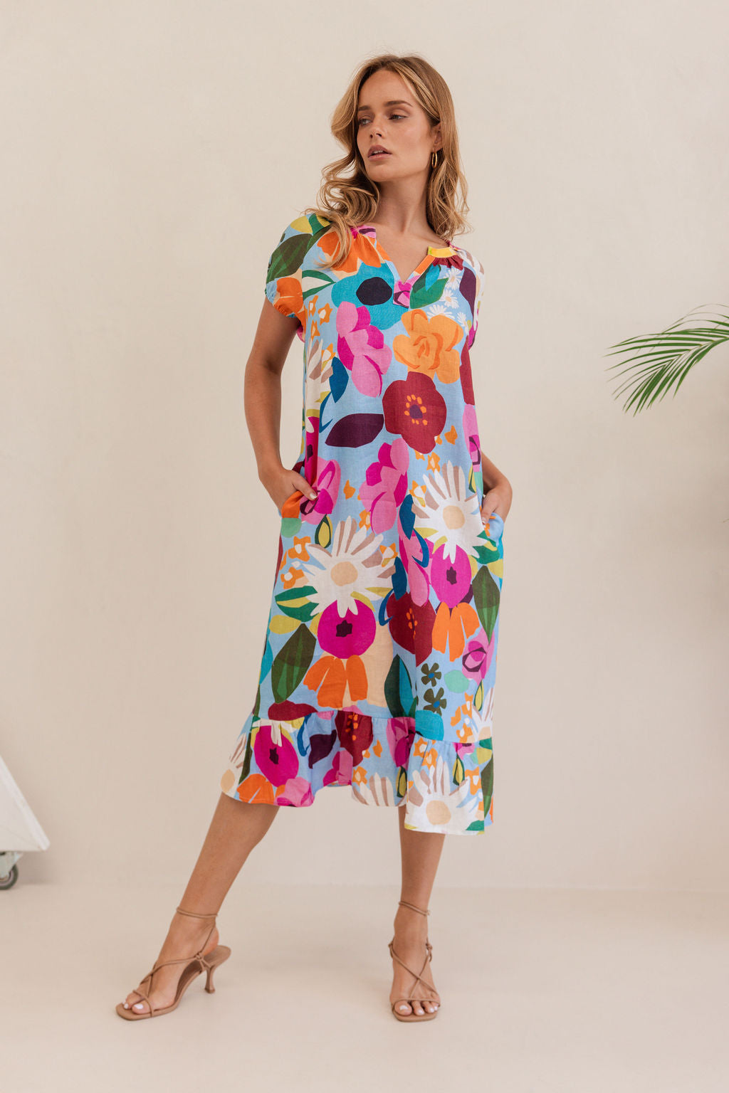 Kaleido K91 SS Dress - Bloom Burst