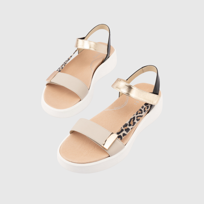 Klouds Ivory XW - Metallic Leopard