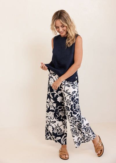 See Saw SS420N Palazzo - Navy Vine
