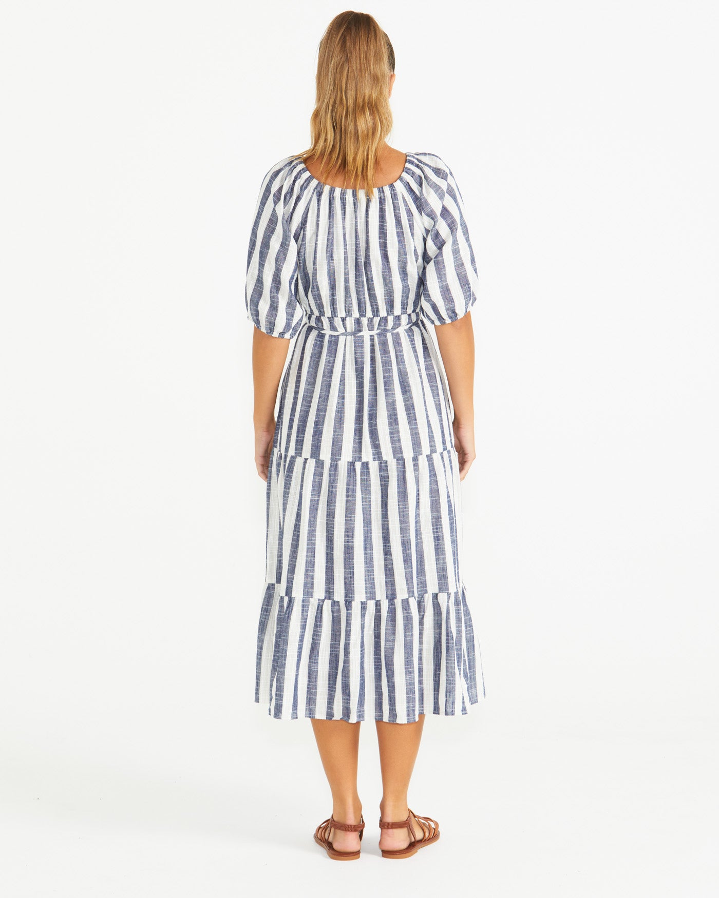 Sass Harley Midi Dress - Stripe