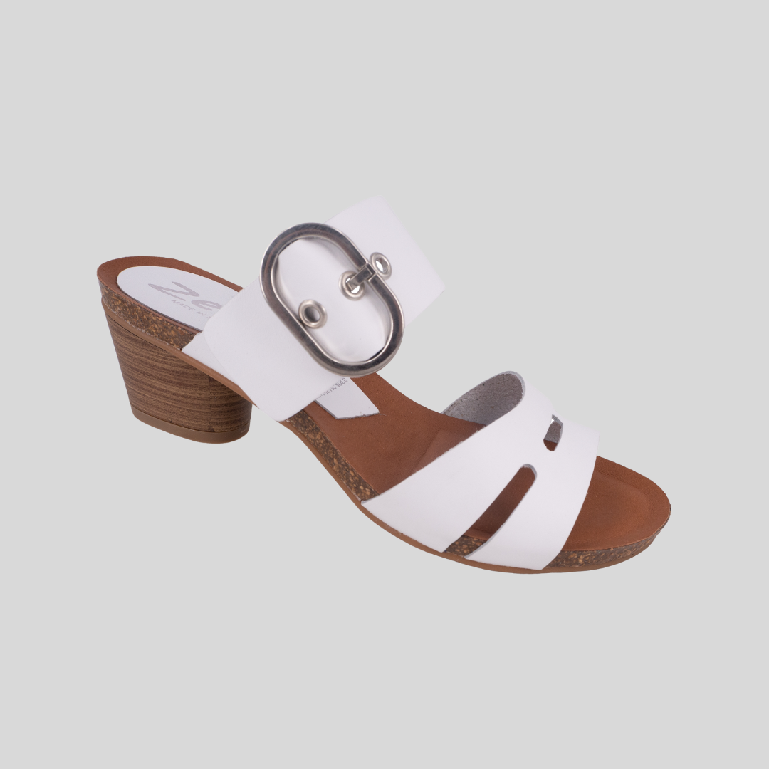 Zeta Belen - White Silver Trim