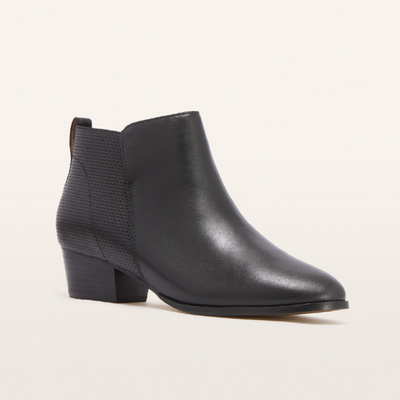 Black mid heel frankie4 boots