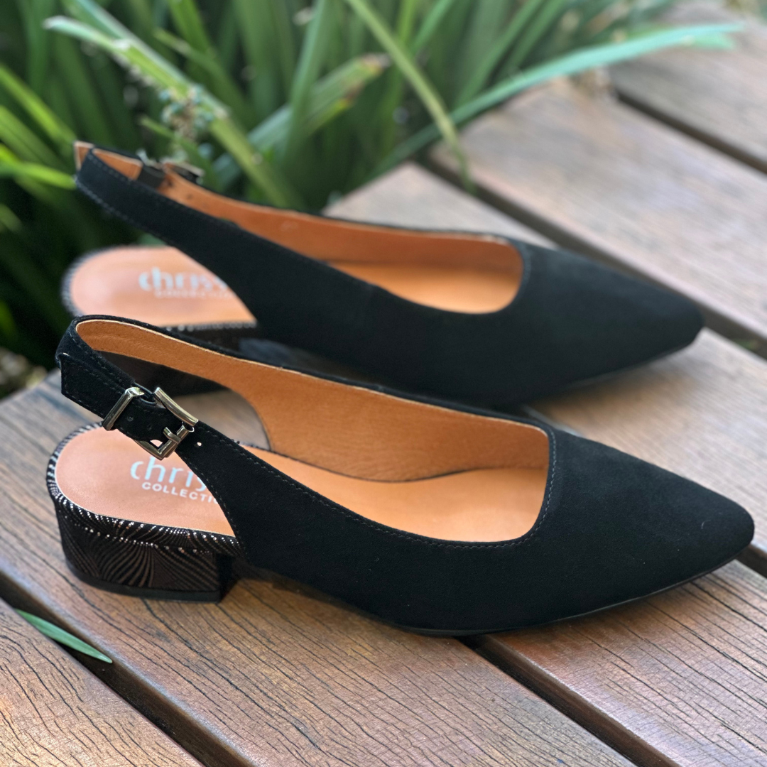 Chrissie Dove - Suede Black