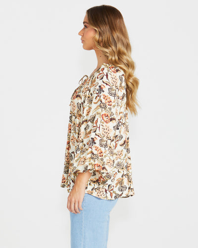 Sass Dara Boho Top - Wildflower