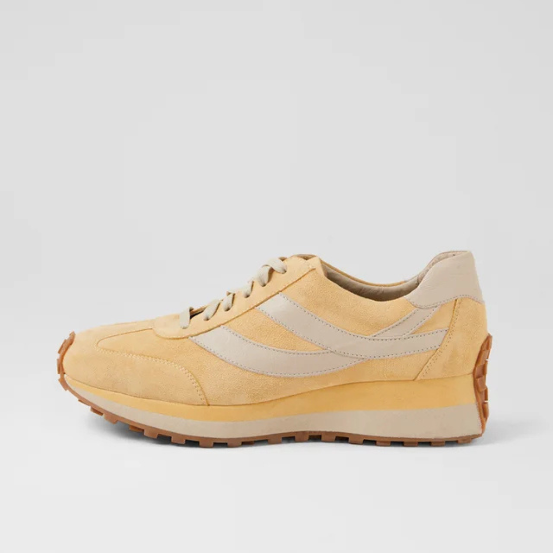 Django & Juliette Sheryls - Butter Almond Suede – Shannons Shoes