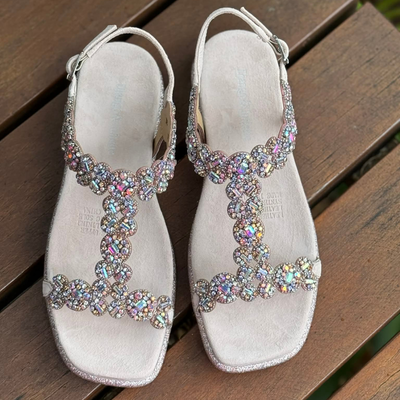 Django & Juliette Yula - Nude Suede Jewels