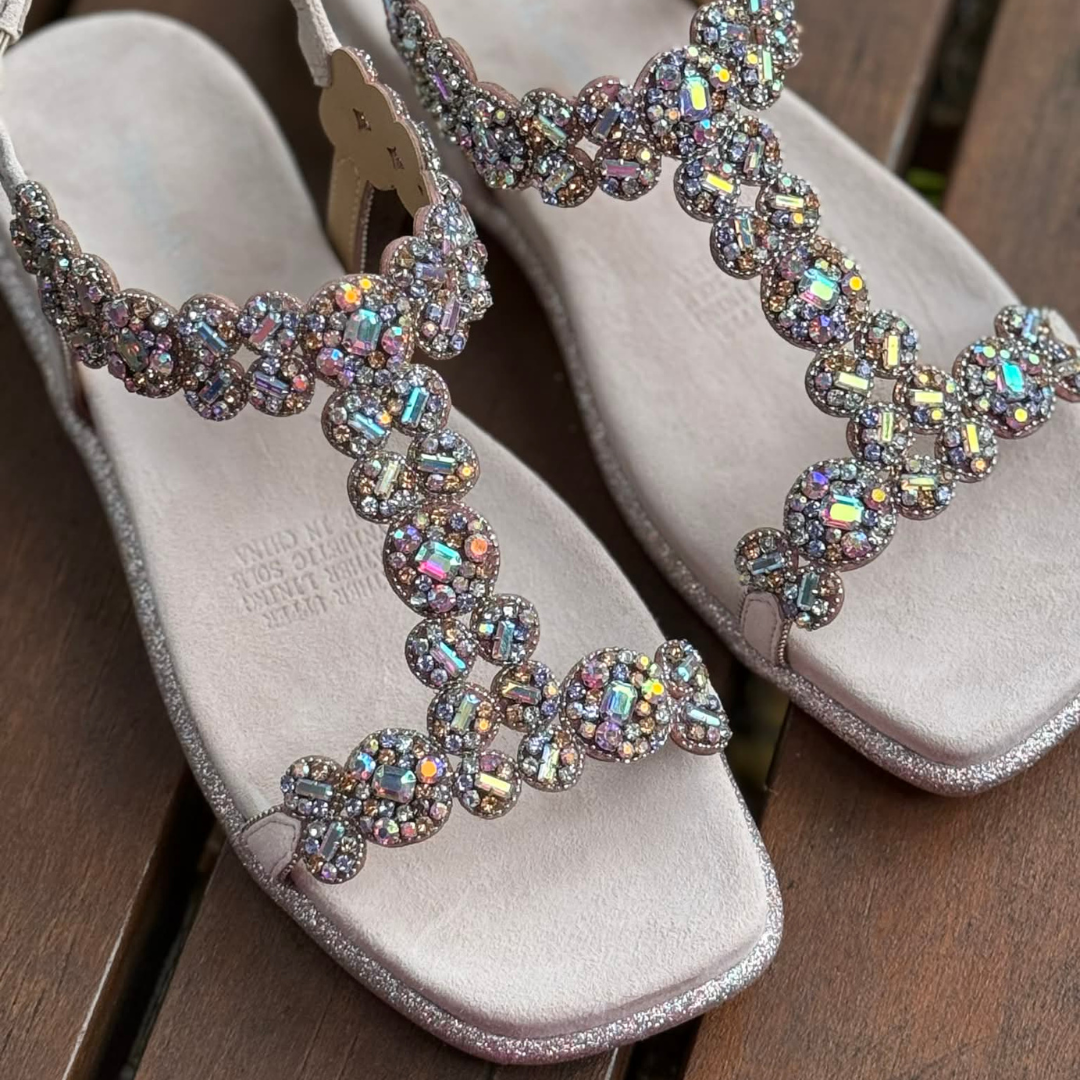 Django & Juliette Yula - Nude Suede Jewels