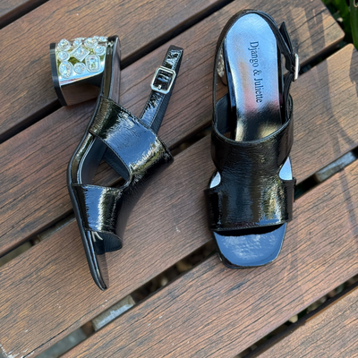 Django & Juliette Penon - Black Patent